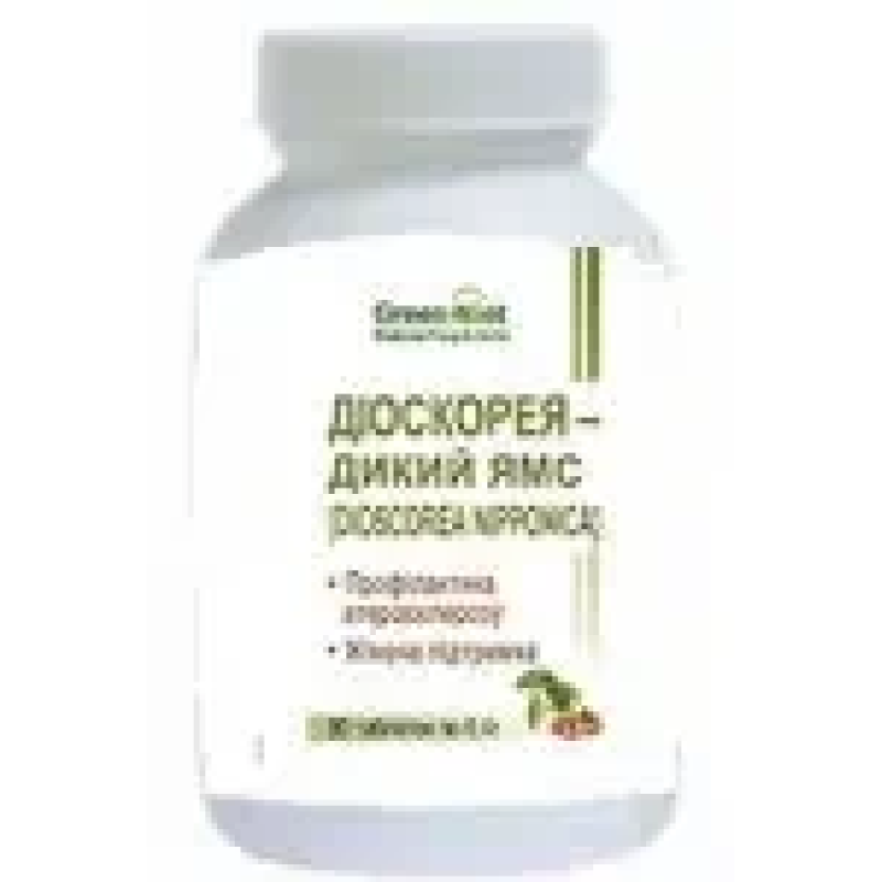 Діоскорея ніпонська Дікій Ямс профілактика атеросклероза - жіноча підтримка (Dioscorea nipponica) 60 капс