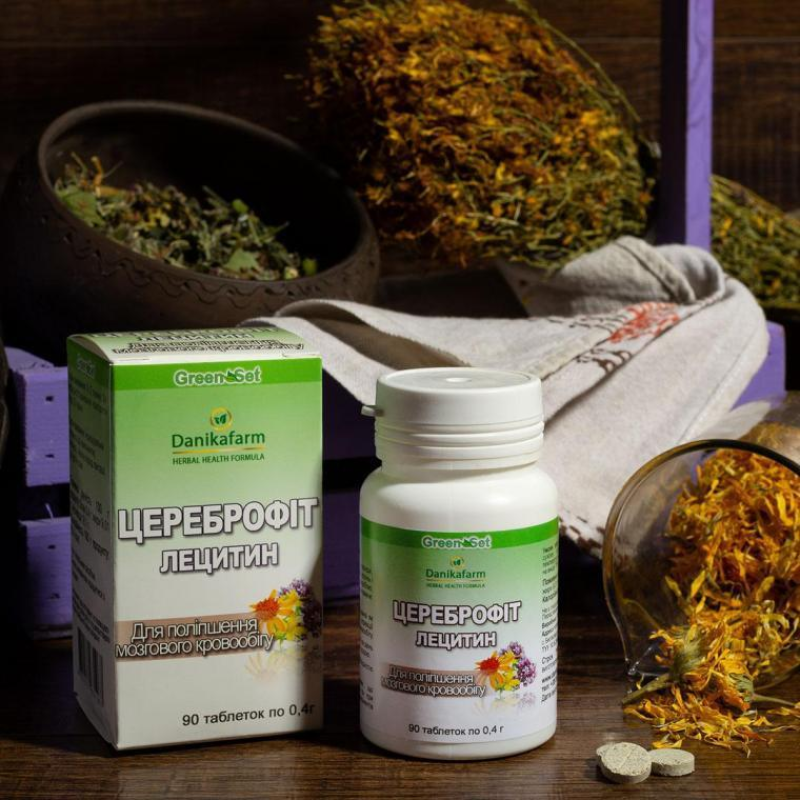 Натуральна домішка лецитин — цереброфіт Натуральна домішка лецитин — цереброфіт