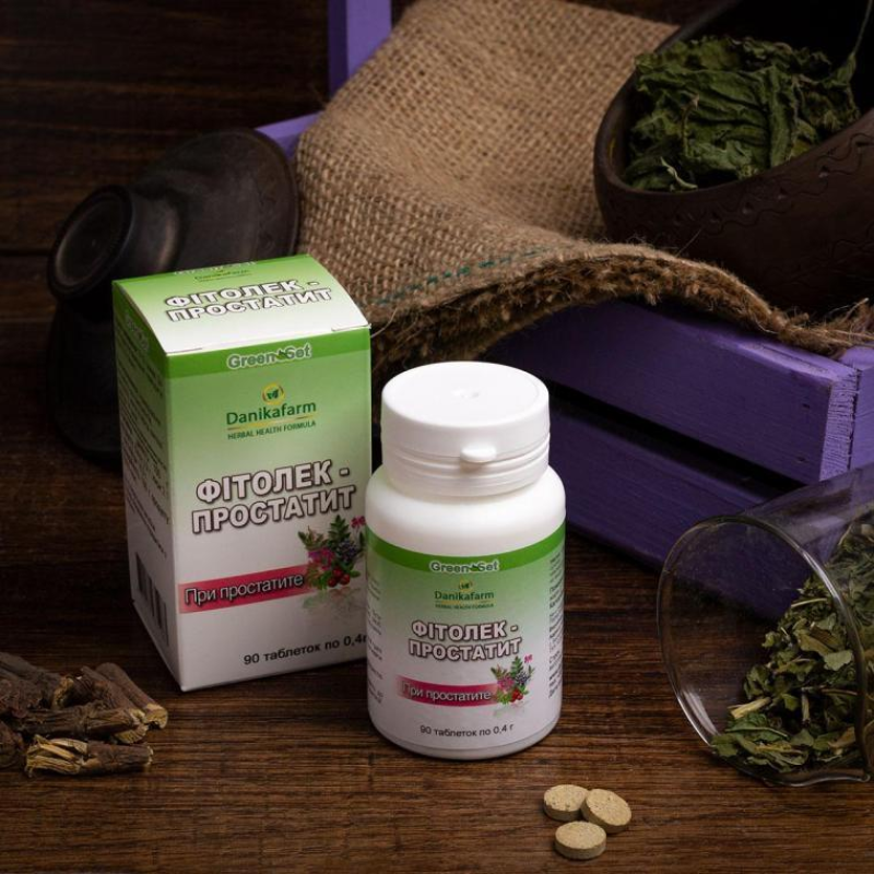 Натуральна домішка Фітолек — Простатит Данікафарм
