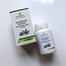 Натуральна домішка “Пасифлора — Sedatio (Passiflora) — трава міцних нервів і спокою 90 таблеток
